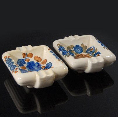 Vintage Polish Ashtrays from Włocławek, 1970s, Set of 2-GIW-578188