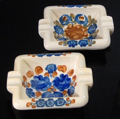 Vintage Polish Ashtrays from Włocławek, 1970s, Set of 2-GIW-578188