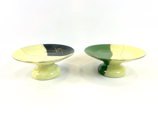 Vintage Polish Ceramic Bowls from Mieroszów, 1970s, Set of 2-ZCY-2031586