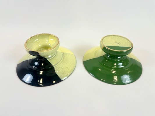 Vintage Polish Ceramic Bowls from Mieroszów, 1970s, Set of 2-ZCY-2031586