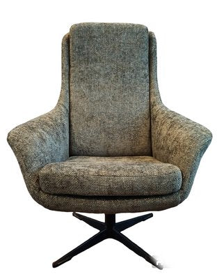 Vintage Polish Swivel Armchair, 1970s-FSD-1797343