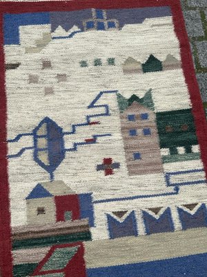 Vintage Polish Woven Tapestry, 1970s-YMM-1818109