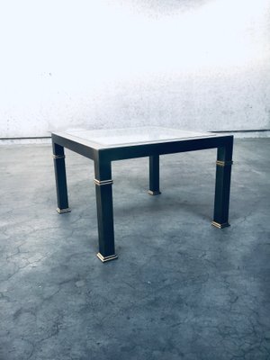 Vintage Postmodern Brushed Metal Coffee Table from Belgo Chrom / Dewulf Selection, 1980s-RQV-869756