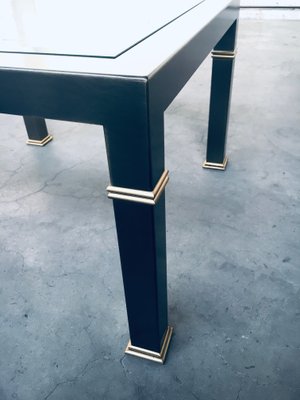 Vintage Postmodern Brushed Metal Coffee Table from Belgo Chrom / Dewulf Selection, 1980s-RQV-869756