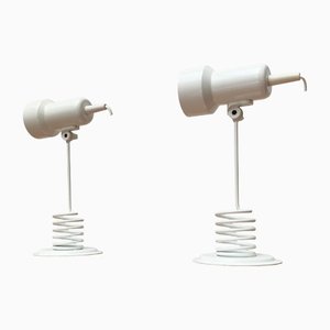 Vintage Postmodern Space Age Spring Table Lamps from Massive Lighting, 1980s, Set of 2-UAH-1440957