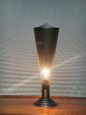 Vintage Postmodern Table Lamp in Metal-UAH-1264109