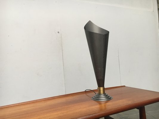 Vintage Postmodern Table Lamp in Metal-UAH-1264109