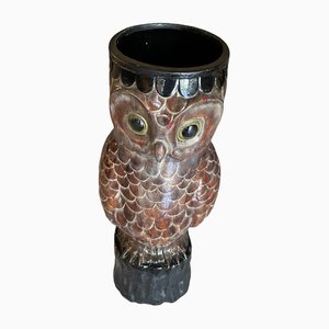 Vintage Pot with Owl Umbrella Stand-TEP-1349531