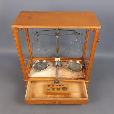 Vintage Precision Pharmacy Scales with Arms, 1930s-PWG-2022765