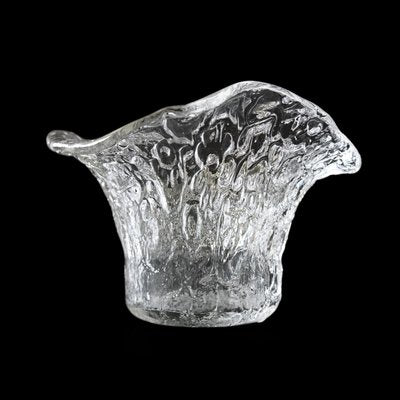 Vintage Pressed Glass Bowl from Pukeberg, Sweden-JKV-2023214