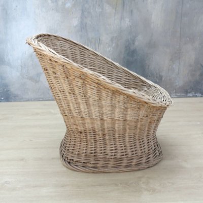 Vintage Rattan Childrens Chair, 1970s-WK-736990