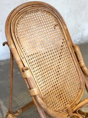 Vintage Rattan Garden Armchair-LA-1355299