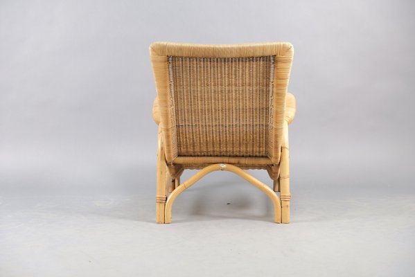 Vintage Rattan Lounge Chair from Arco-CIP-638927