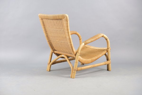 Vintage Rattan Lounge Chair from Arco-CIP-638927