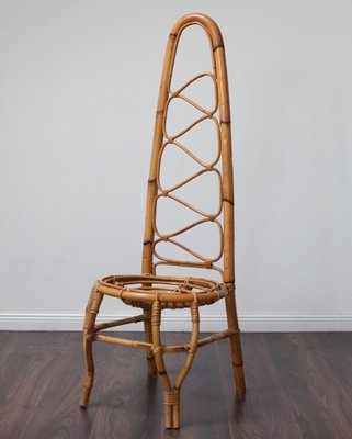 Vintage Rattan Side Chair-YWH-1786702