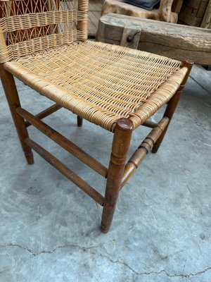 Vintage Rattan Side Chair, 1960s-WSZ-1812065