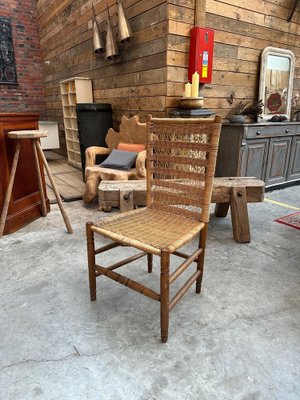 Vintage Rattan Side Chair, 1960s-WSZ-1812065