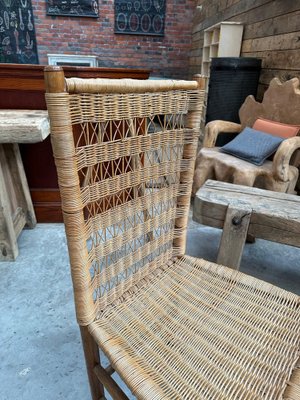 Vintage Rattan Side Chair, 1960s-WSZ-1812065