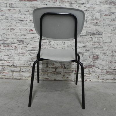 Vintage Red and Gray Desk Chair, 1960s-TL-672708