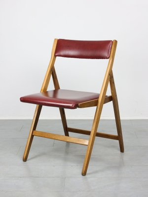 Vintage Red Eden Folding Chair by Gio Ponti-HGJ-1017400