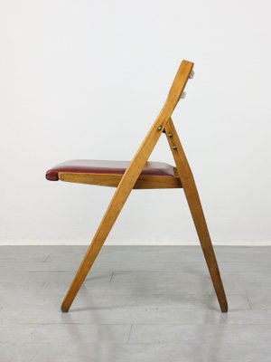 Vintage Red Eden Folding Chair by Gio Ponti-HGJ-1017400