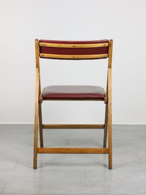 Vintage Red Eden Folding Chair by Gio Ponti-HGJ-1017400