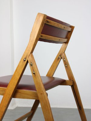 Vintage Red Eden Folding Chair by Gio Ponti-HGJ-1017400