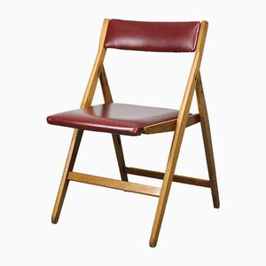 Vintage Red Eden Folding Chair by Gio Ponti-HGJ-1017400