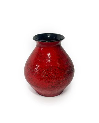 Vintage Red Pottery Vase-MTU-1818473