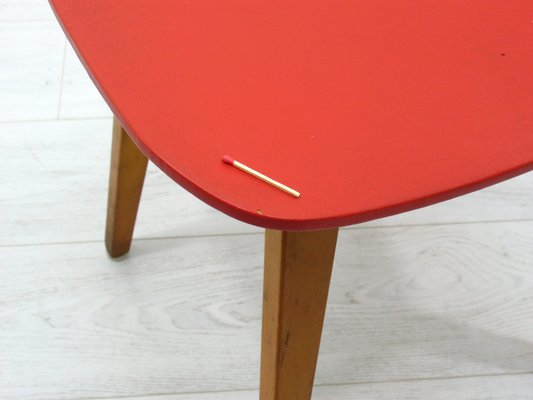 Vintage Red Stool, 1970s-WVA-1812869