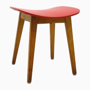 Vintage Red Stool, 1970s-WVA-1812869