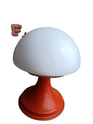 Vintage Red & White Table Lamp-ZVO-1323136