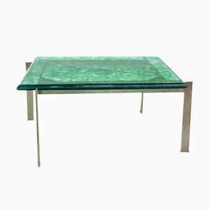 Vintage Resin and Steel Coffee Table-UJE-588498