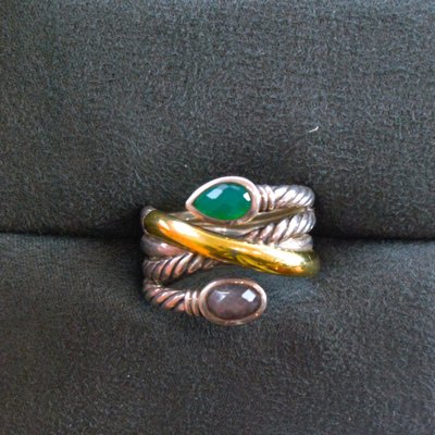 Vintage Ring by David Yurman, 1980s-AOU-1796398