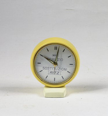 Vintage Ritz Yellow Alarm Clock, 1960-RAQ-995316