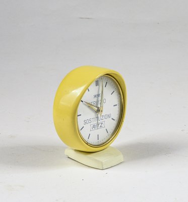 Vintage Ritz Yellow Alarm Clock, 1960-RAQ-995316