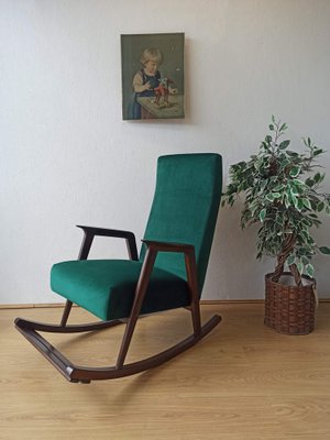 Vintage Rocking Chair, 1950s-ZEF-1723764