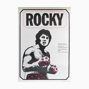 Vintage Rocky Poster by Jan Antonin Pacak, 1980s-BAR-583413