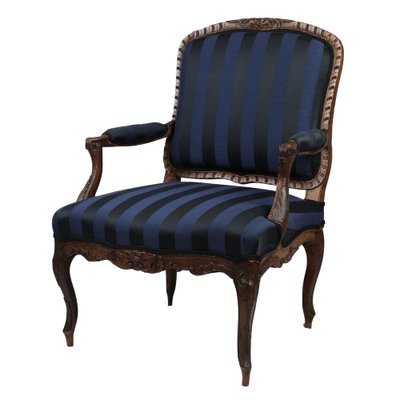 Vintage Rococo Beech Armchair-GCQ-1786955