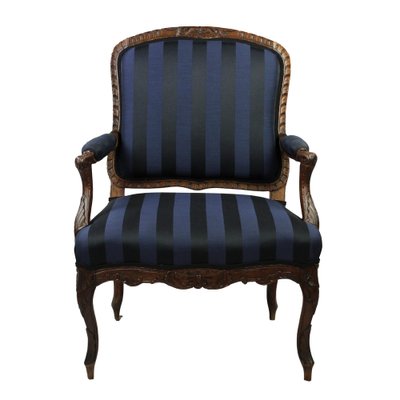 Vintage Rococo Beech Armchair-GCQ-1786955