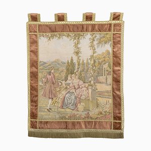 Vintage Rococo Tapestry Wall Hanging, Belgium, 1970s-KEG-1997649