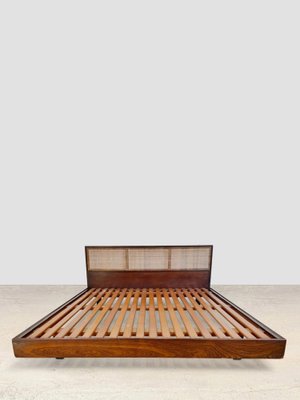 Vintage Rosewood Double Bed-LYU-1805953