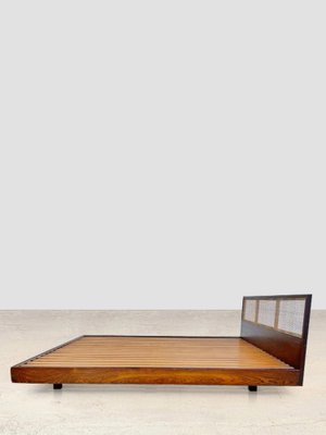 Vintage Rosewood Double Bed-LYU-1805953