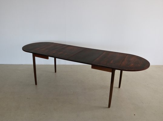 Vintage Rosewood Extandable Dining Table, 1960s-FUN-1385445