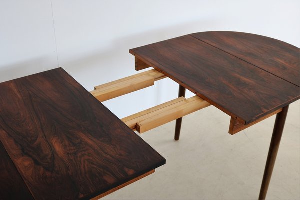 Vintage Rosewood Extandable Dining Table, 1960s-FUN-1385445