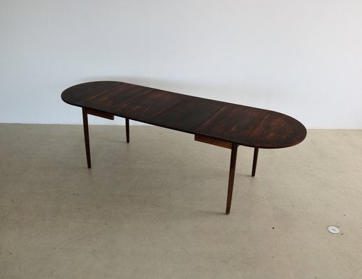 Vintage Rosewood Extandable Dining Table, 1960s-FUN-1385445