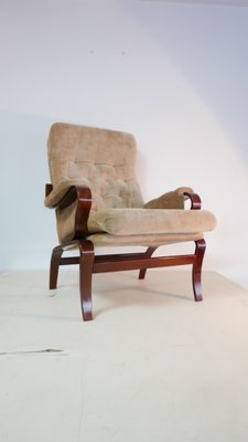 Vintage Rosewood Lounge Chairs by Homa, Denmark, 1970s, Set of 2-KK-1065366