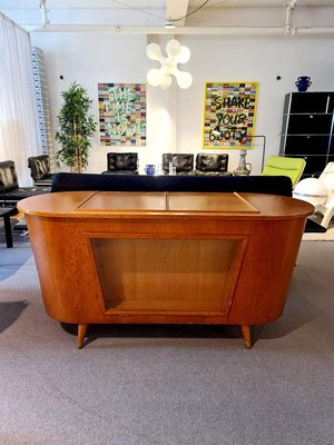 Vintage Round Counter Display Cabinet-BW-1752858