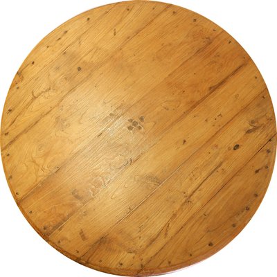 Vintage Round Pedestal Table-NYF-2019002