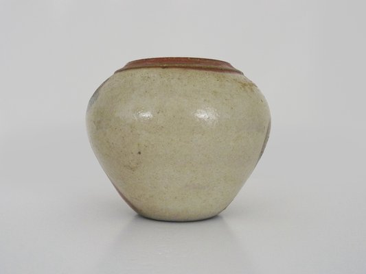 Vintage Round Vase by Olivier Roy Vallauris, 1980s-MZP-1794173